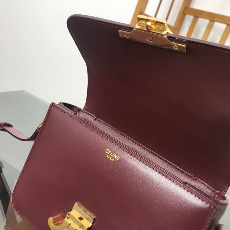 Top view of refined sleek women's handbag – women's premium purse