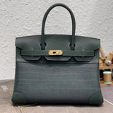 Close-up detail of refined bag design