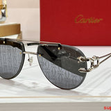 Full view of Cartier unisex sunglasses