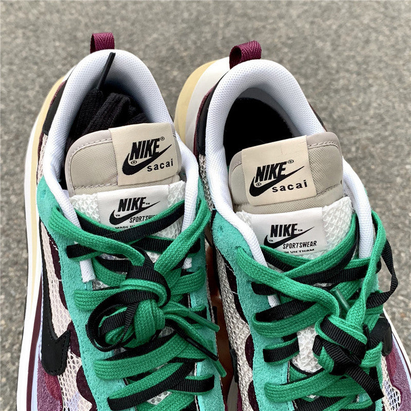 Nike two-tone luxury sneakers view 22 breathable knit upper