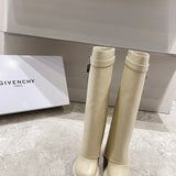 Givenchy Grey High-Top Sneakers - Full Silhouette View