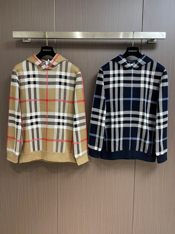 Burberry clothing close-up — premium authentic designer style