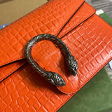 Back view of classic signature women's handbag – women's luxury accessory