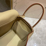 Interior view of polished premium bag