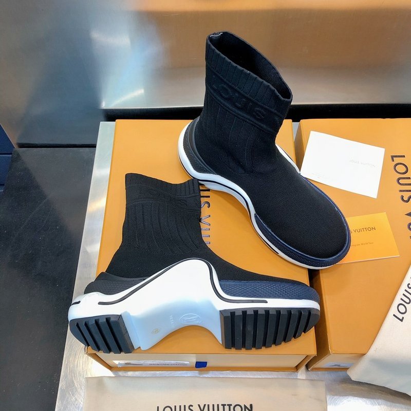 Louis Vuitton luxury shoes back view — premium authentic designer style