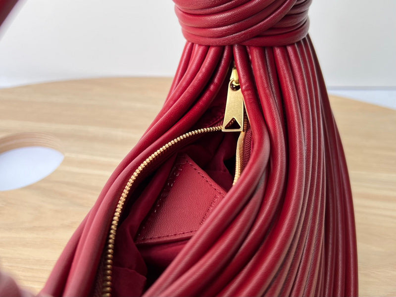 Polished Faux Leather Handbag - Refined Silhouette | Women's Luxury Handbag #1660 - back view (image 4) of designer-inspired handbag