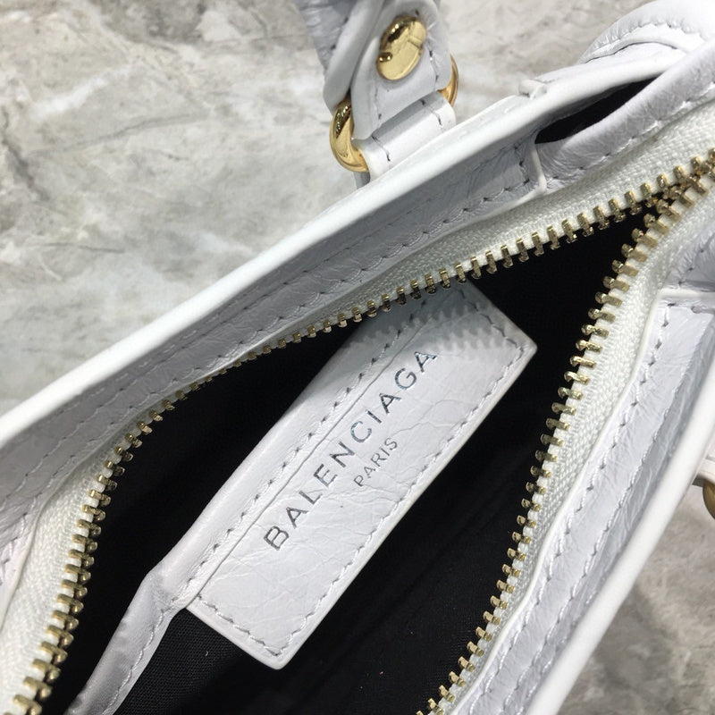 Modern Vegan Leather Handbag - Polished Finish | Women's Statement Accessory #637 - texture close-up (image 9) of designer-inspired handbag