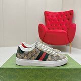 Gucci tonal black luxury sneakers view 9 padded collar comfort