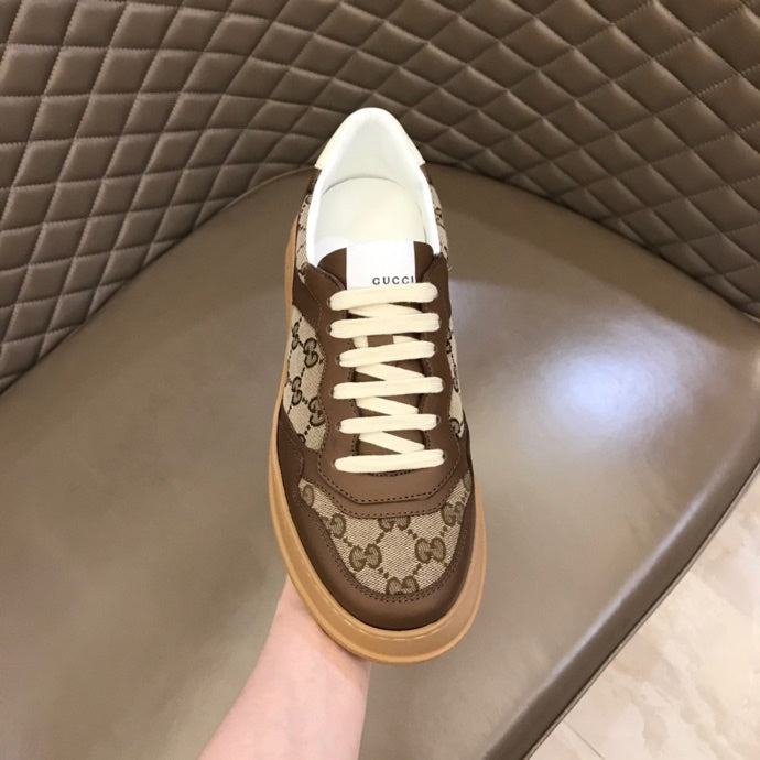 Gucci clean off-white luxury sneakers view 8 chunky sole construction