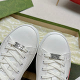Gucci all-black luxury sneakers view 4 retro runner design