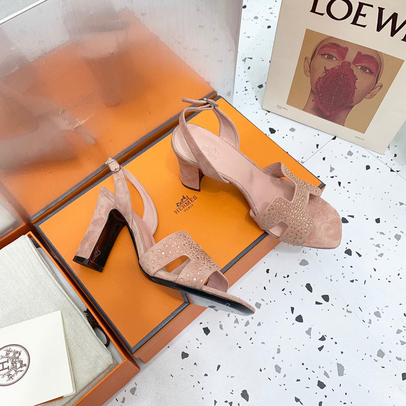Hermes sandals Style 141 - back heel detail