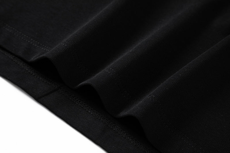 Side profile of Louis Vuitton cotton t-shirt with relaxed-fit cut