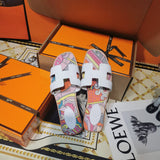 Hermes sandals Style 025 - top view showing design