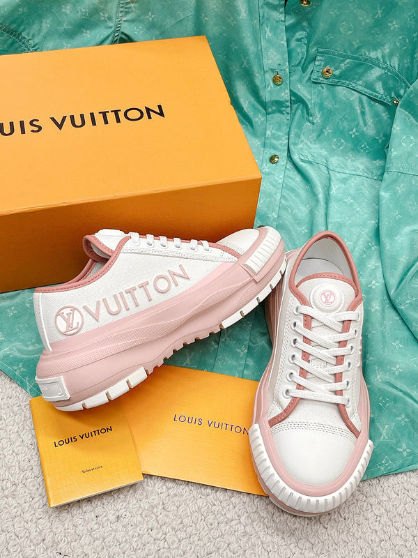 Louis Vuitton shoes Style 369 - angled studio shot