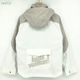 Back view of Louis Vuitton luxury clothing with everyday silhouette