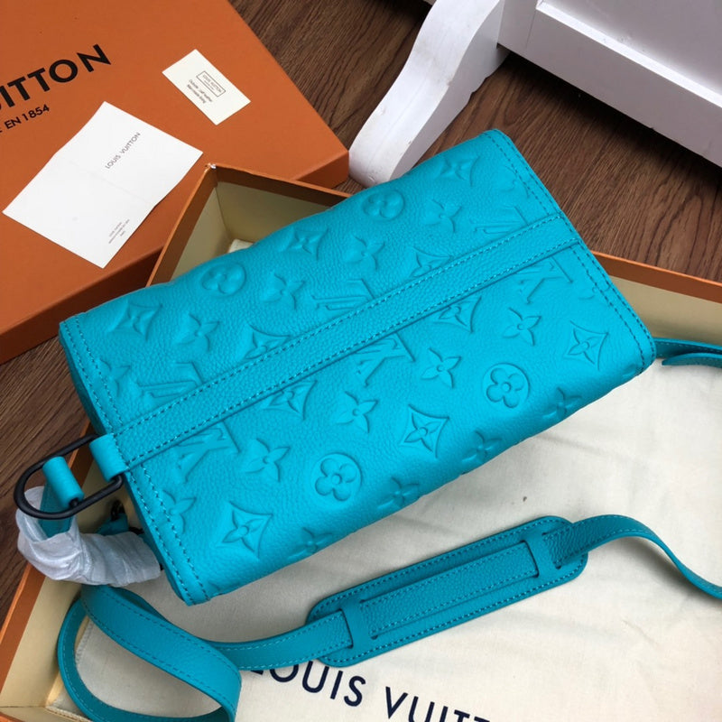 Back view of refined statement women's handbag – women's everyday handbag