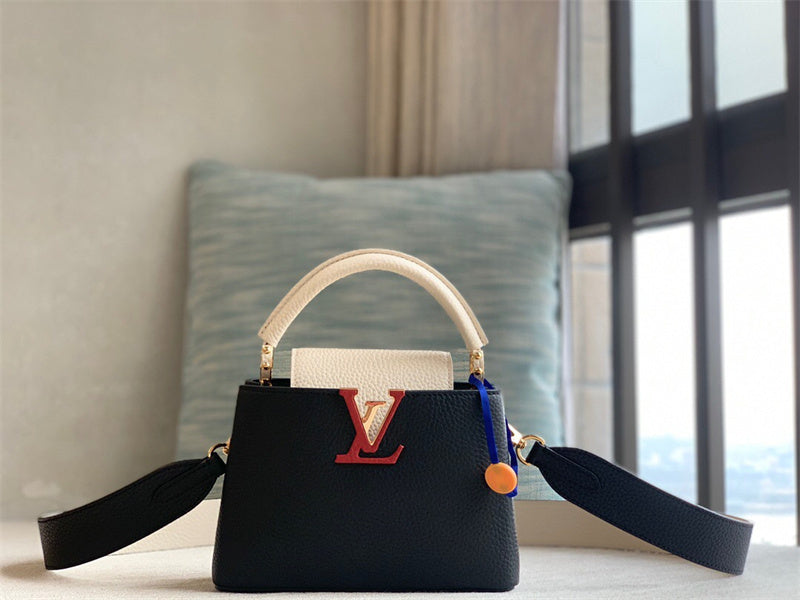  classic structured bag styled with outfit