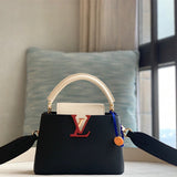 classic structured bag styled with outfit