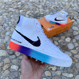 Nike Men's & Women's Premium Designer Sneakers — Style 034 front view