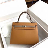 Close-up detail of graceful bag design