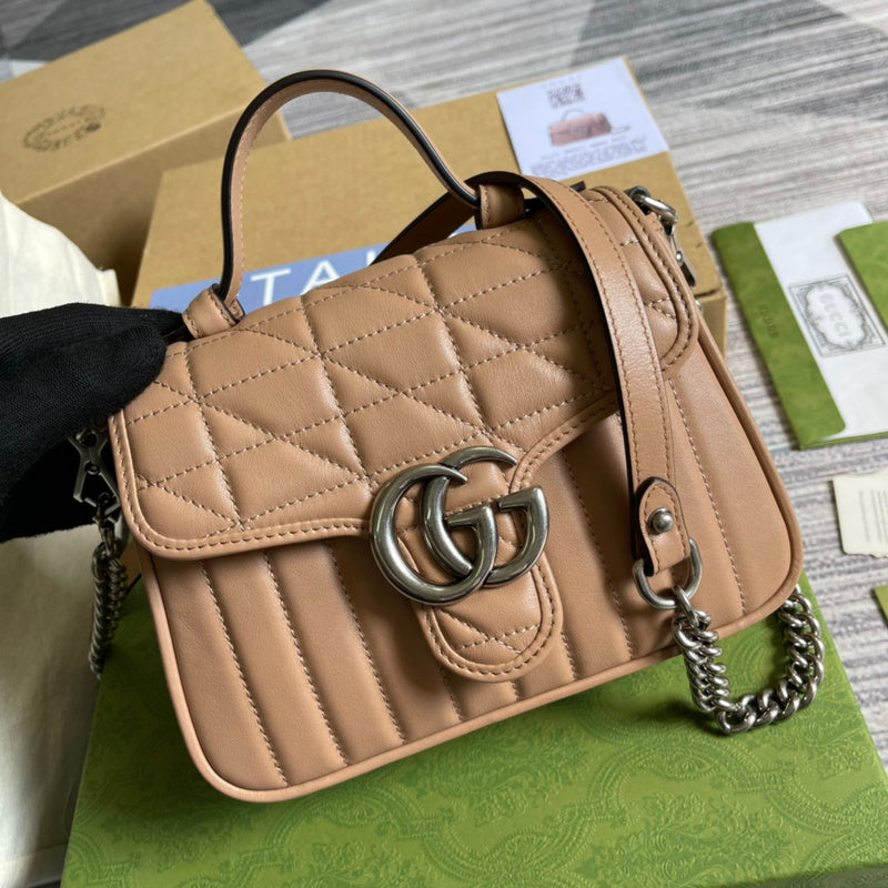 Back view of refined everyday-luxe women's handbag – women's statement bag