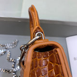 Effortless Premium PU Leather Handbag - Signature Hardware Accents | Women's Luxury Handbag #487 - styled full view (image 7) of designer-inspired handbag