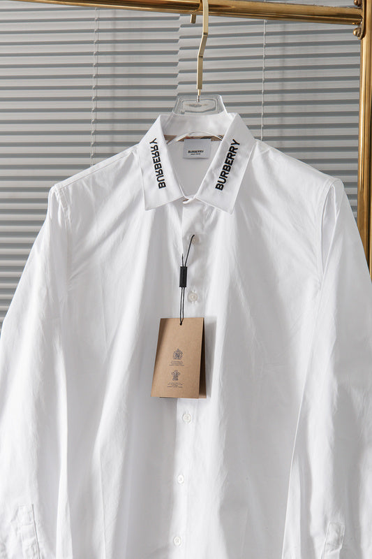 Close-up of Burberry designer clothing craftsmanship