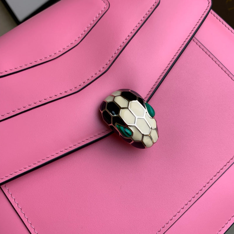 Bold Faux Leather Handbag - Versatile Everyday Design | Women's Fashion Handbag #1702 - styled full view (image 7) of designer-inspired handbag