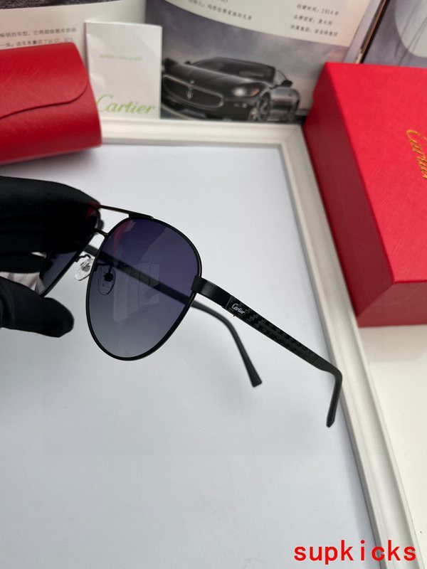 Front view of Cartier unisex sunglasses