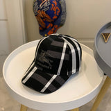 Front view of Burberry unisex cap