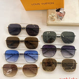 Lifestyle view of Louis Vuitton unisex sunglasses