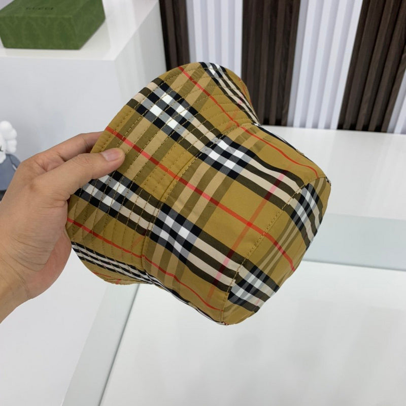 Front view of Burberry unisex cap