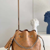 Side profile of signature everyday-luxe women's handbag – women's premium purse