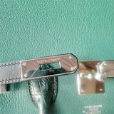 Close-up detail of clean-lined bag design