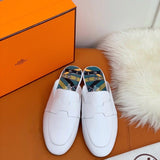 Hermes shoes Style 394 - side profile detail