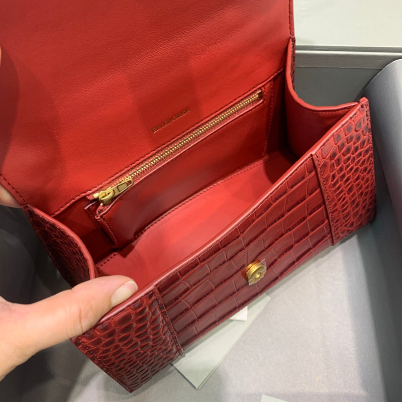 Classic Vegan Leather Handbag - Signature Hardware Accents | Women's Everyday Carry Handbag #573 - alternate angle view (image 8) of designer-inspired handbag