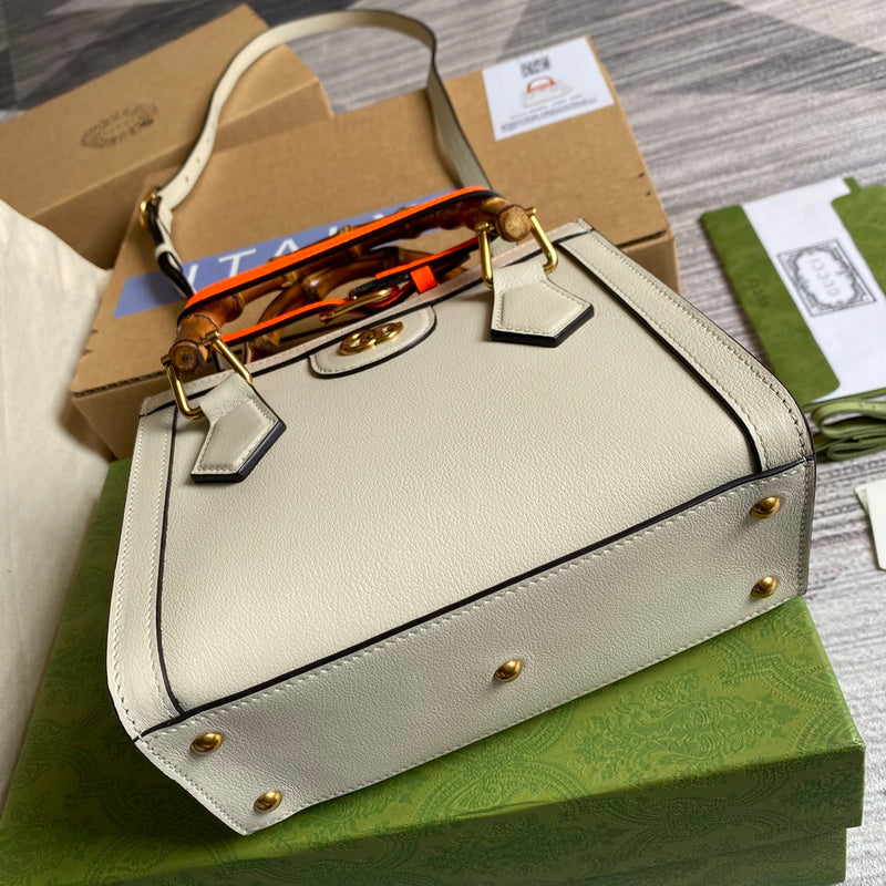 Top view of classic premium women's handbag – women's luxury accessory