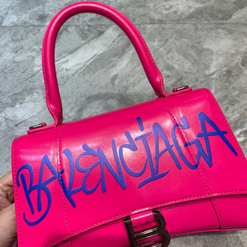 Modern Faux Leather Handbag - Polished Finish | Women's Premium Handbag #874 - styled full view (image 7) of designer-inspired handbag