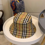 Front view of Burberry unisex cap