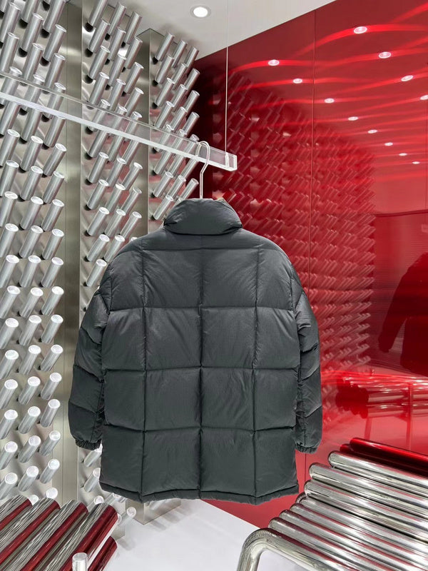 Back view of Louis Vuitton luxury clothing with everyday silhouette