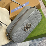 Back view of classic premium women's handbag – women's luxury handbag