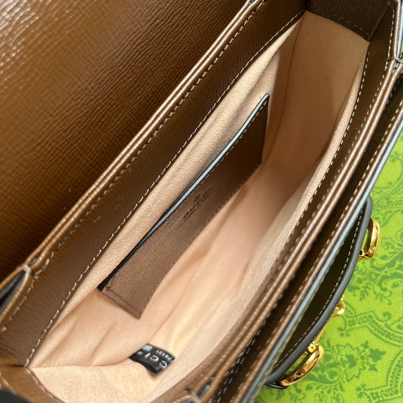 Side profile of chic sleek women's handbag – women's luxury handbag