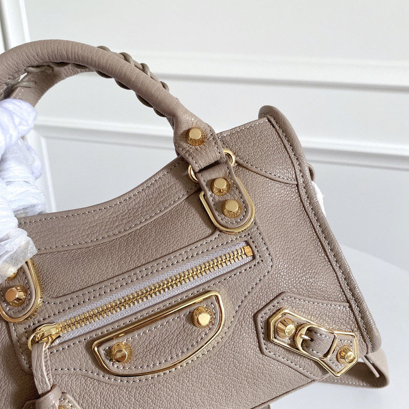 Zivas Charm Refined Everyday Style Statement Handbag (Signature Shape & Finish) – Back View