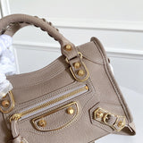 Zivas Charm Refined Everyday Style Statement Handbag (Signature Shape & Finish) – Back View