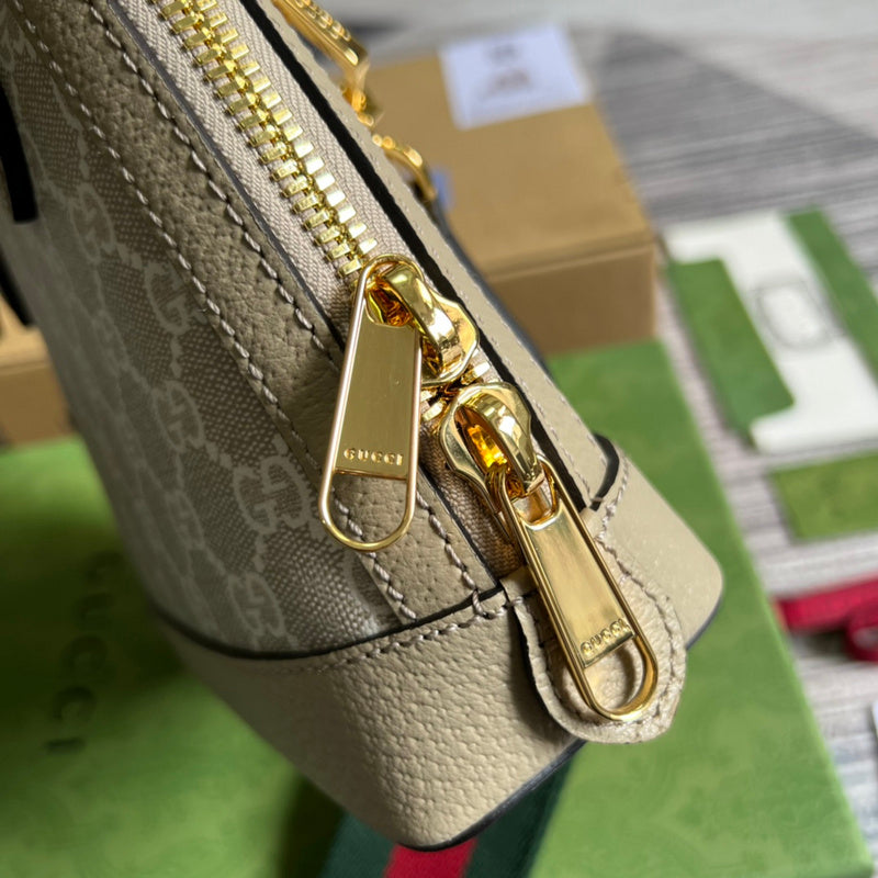 Back view of polished sleek women's handbag – women's everyday handbag