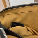 Handle and strap detail of refined structured women's handbag – women's premium purse