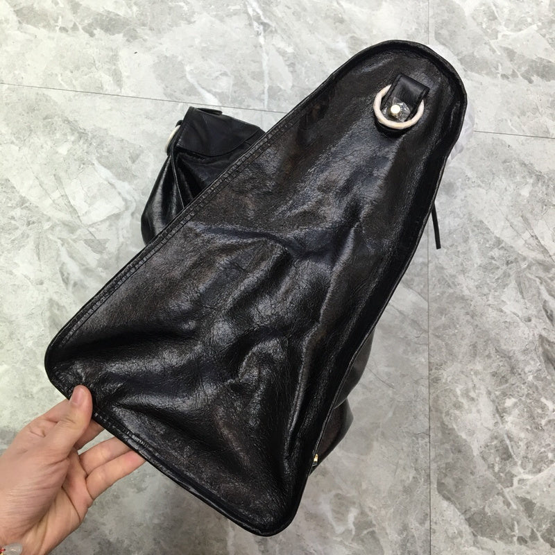 Classic Faux Leather Handbag - Everyday Elegance | Women's Everyday Carry Handbag #977 - interior view (image 6) of designer-inspired handbag