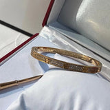 Close-up detail view of Cartier unisex jewelry piece