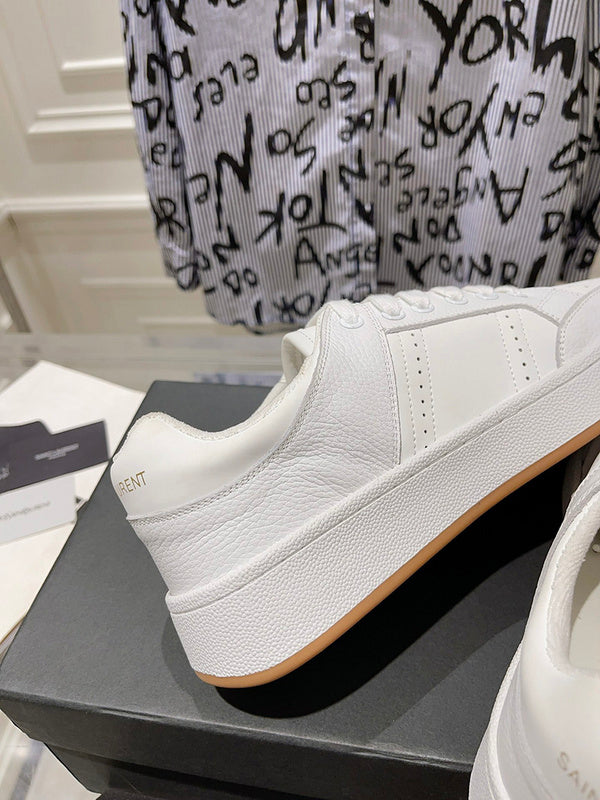 Saint Laurent luxury shoes detail shot