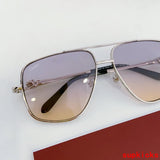 Side view of Cartier unisex sunglasses